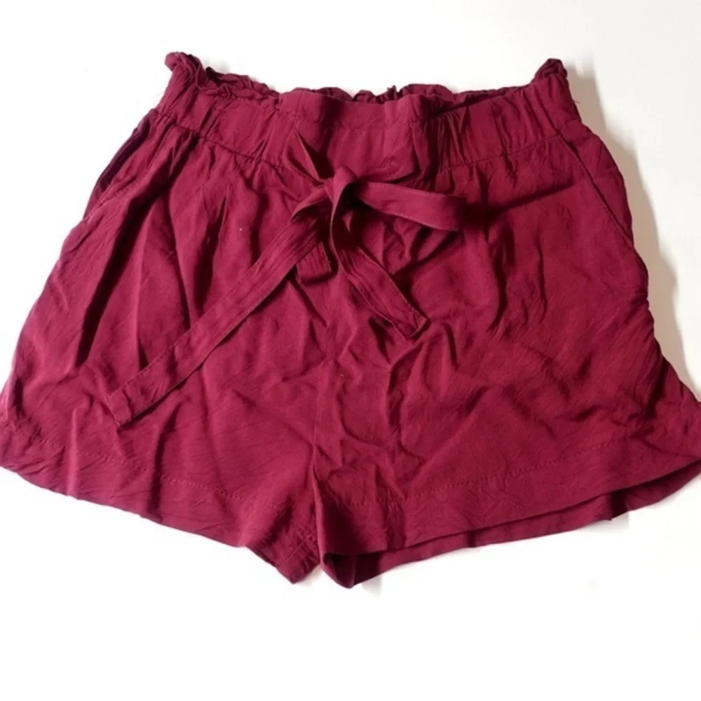 Ambiance Apparel‎ Pink Tie Knot shorts